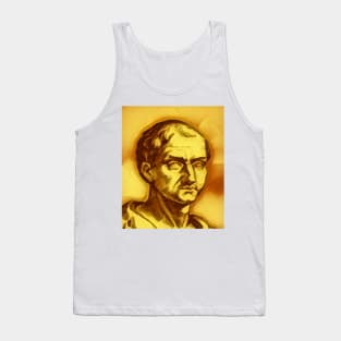 Anicius Manlius Severinus Boethius Golden Portrait | Boethius Artwork 8 Tank Top